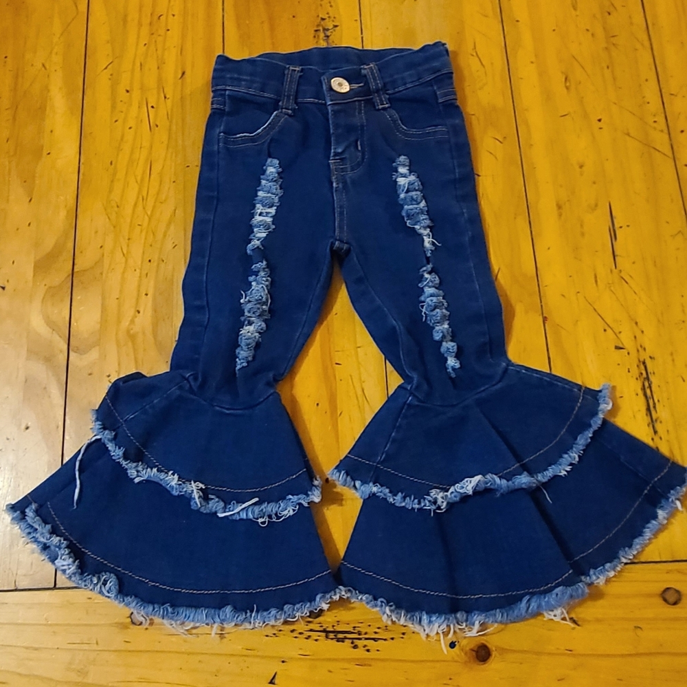 Baby bell bottoms